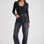 panteloni jean baggy animal print 10094616 4dh9