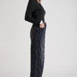 panteloni jean baggy animal print 10094616 9shu