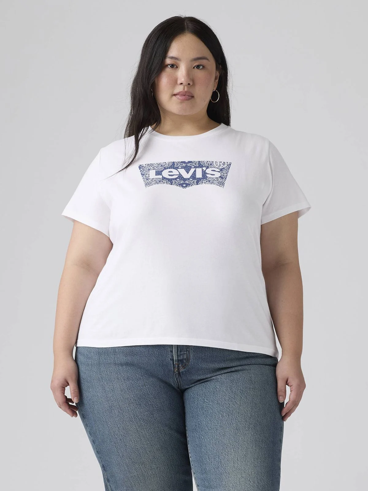 Tshirt γυναικείο plus size με logo - Image 2