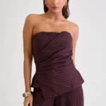 set top strapless me enisxusi panteloni me riga 10094477 7r47