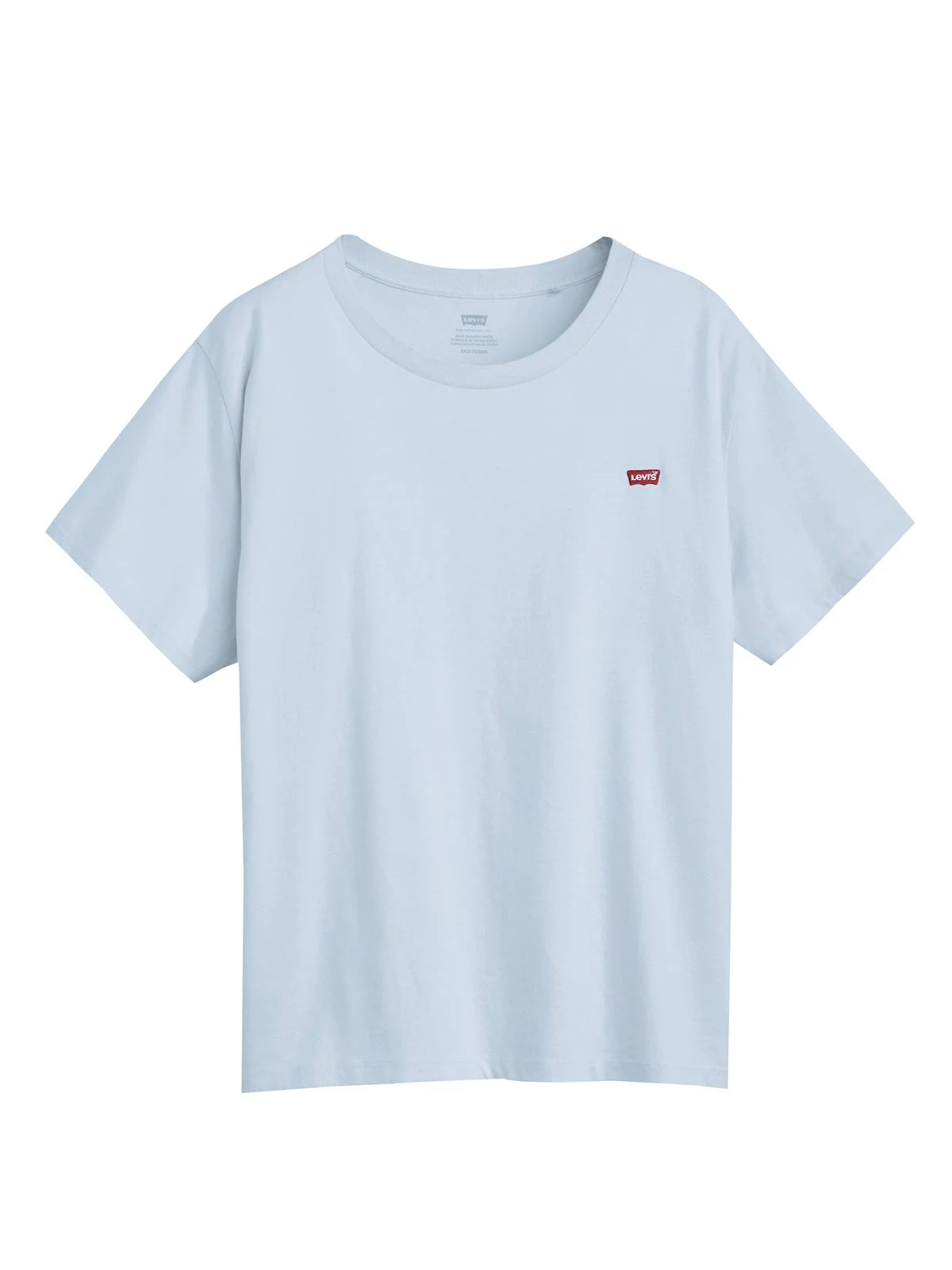 Tshirt γυναικείο plus size μονόχρωμο γαλάζιο basic - Image 5