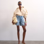 topshop tsviggahrdnmshortslb blue