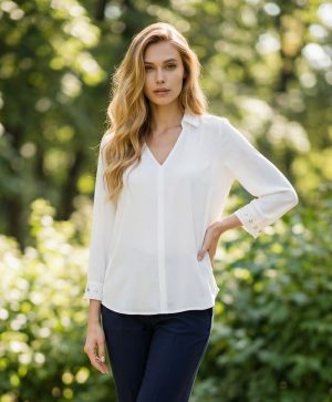 Πουκάμισο γυναικείο με μακρύ μανίκι