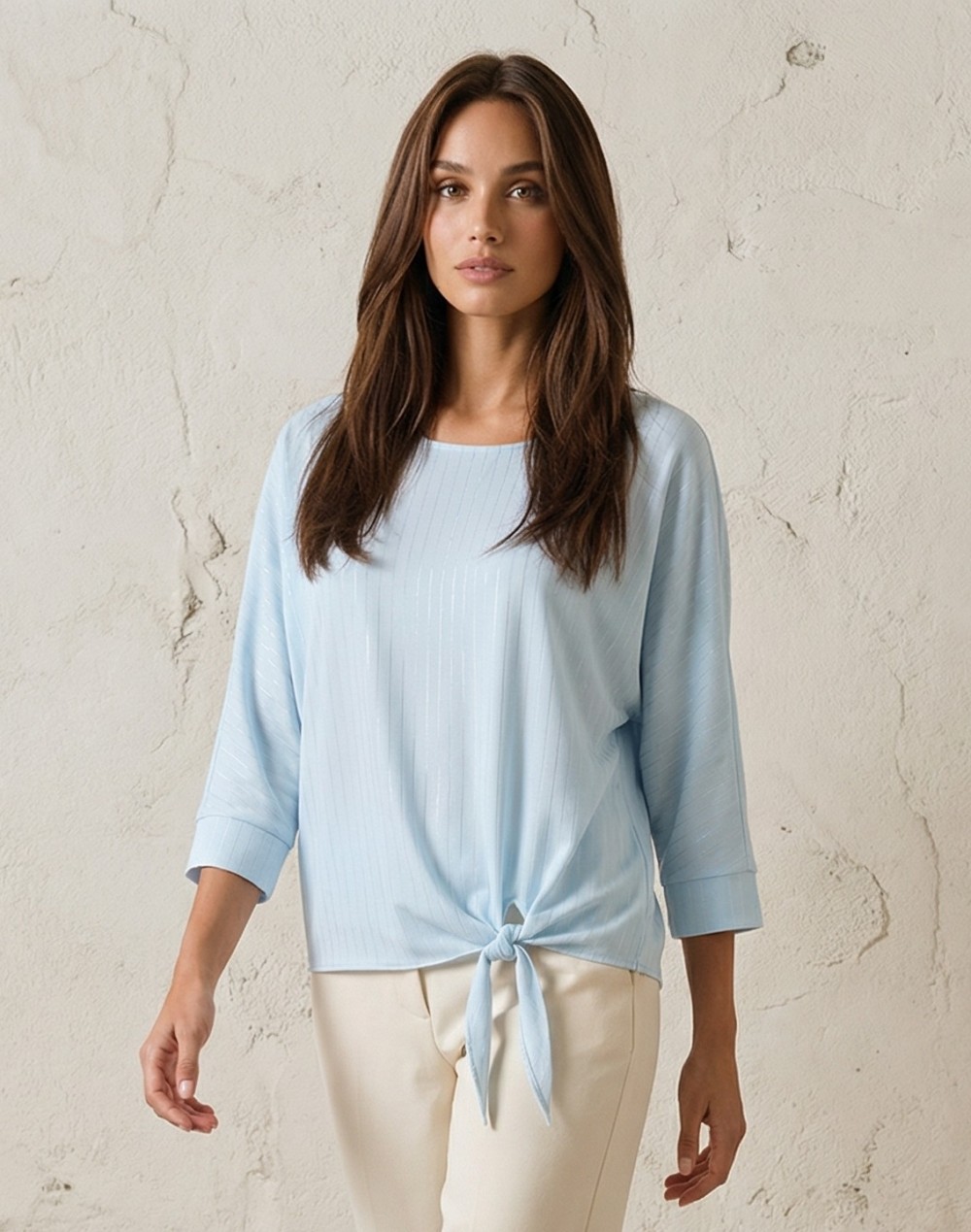 Μπλούζα γυναικεία με δέσιμο μπροστά