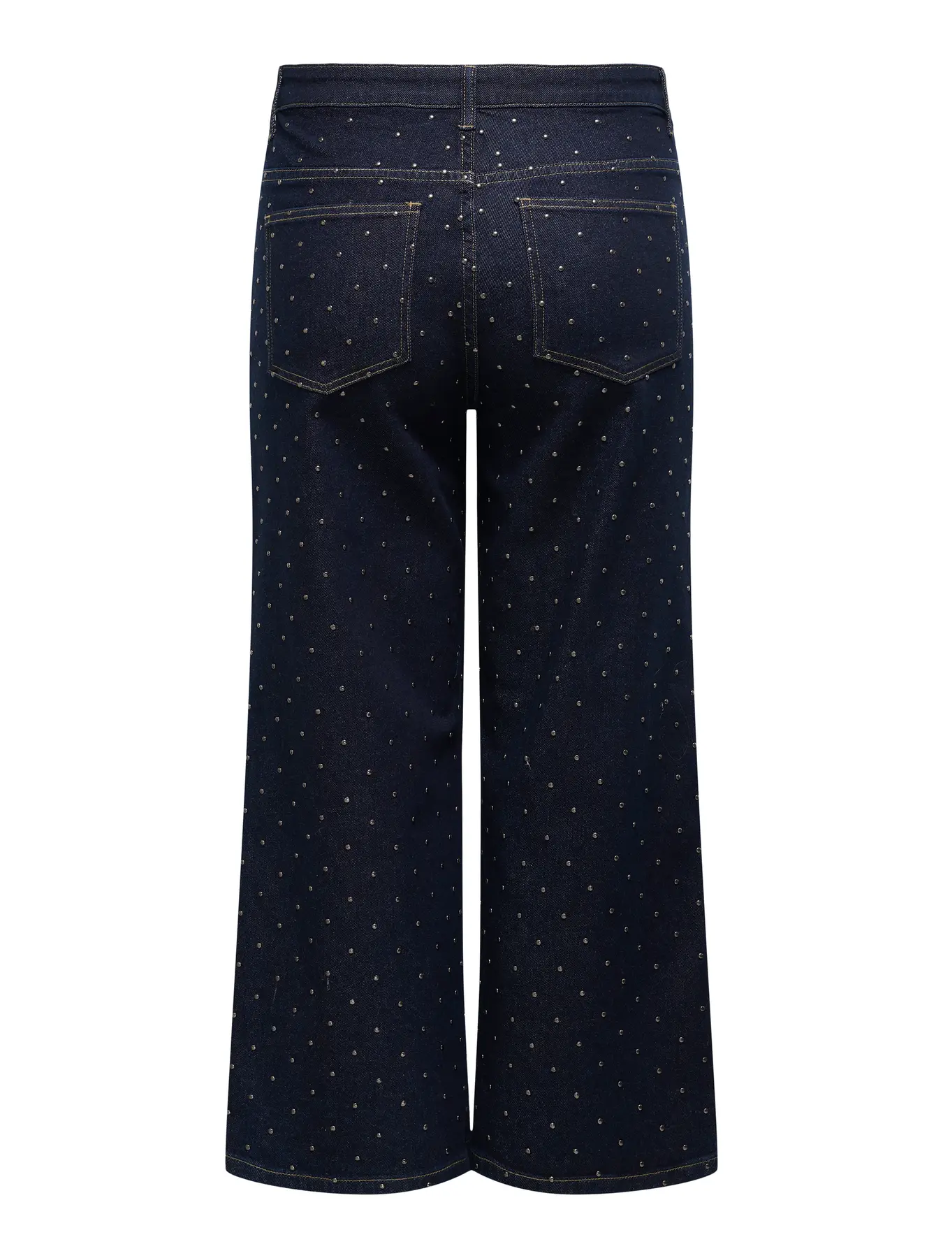Τζιν παντελόνι wide leg με τρουκς Plus size - Image 5