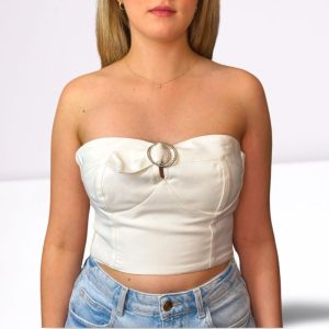 Τοπ με στρασένια τόκα